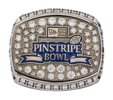 2011 New Era Pinstripe Bowl Rutgers University Player Ring Presented To Quran Pratt